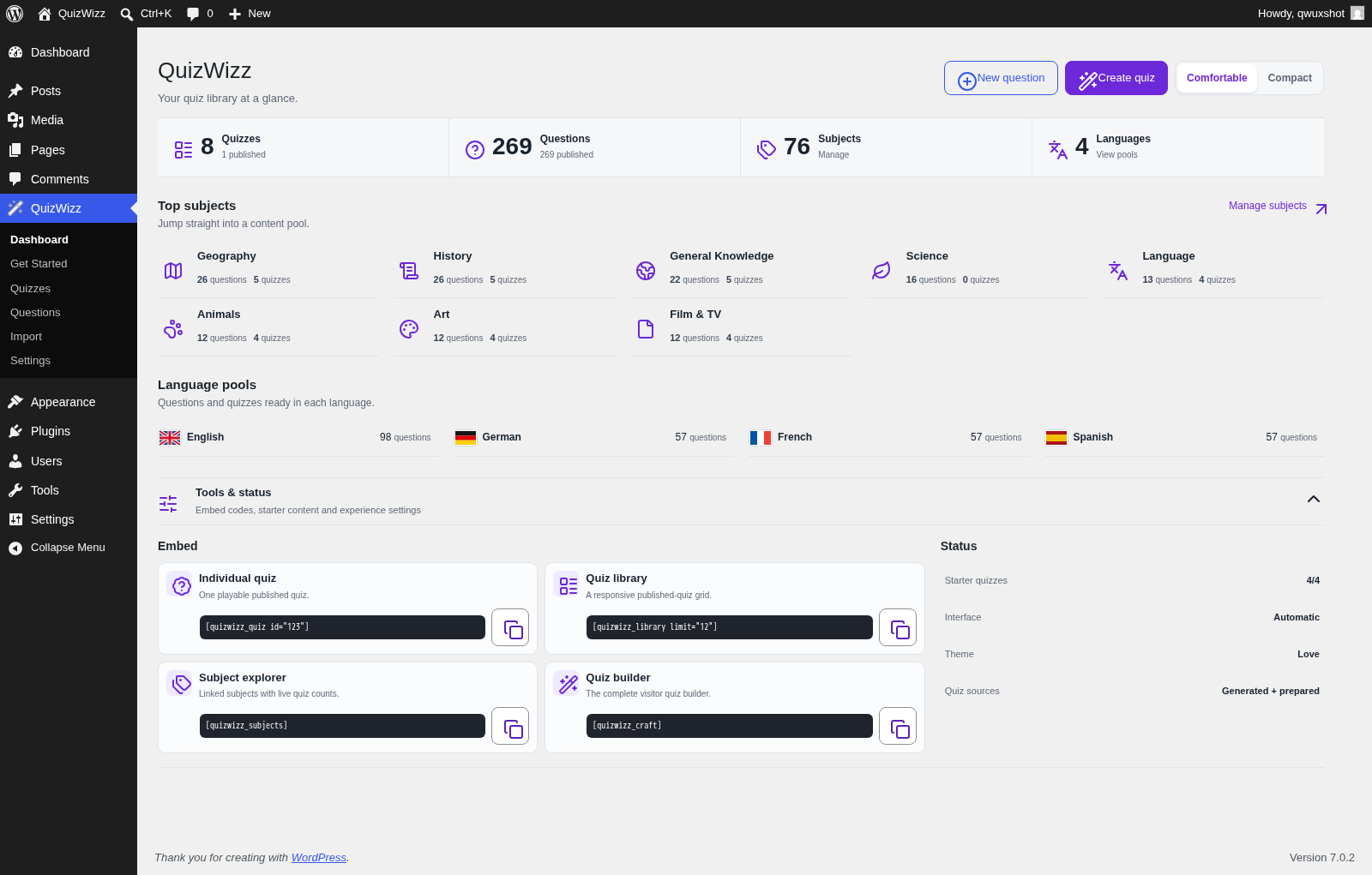 Dashboard β compact density β compact density rendering